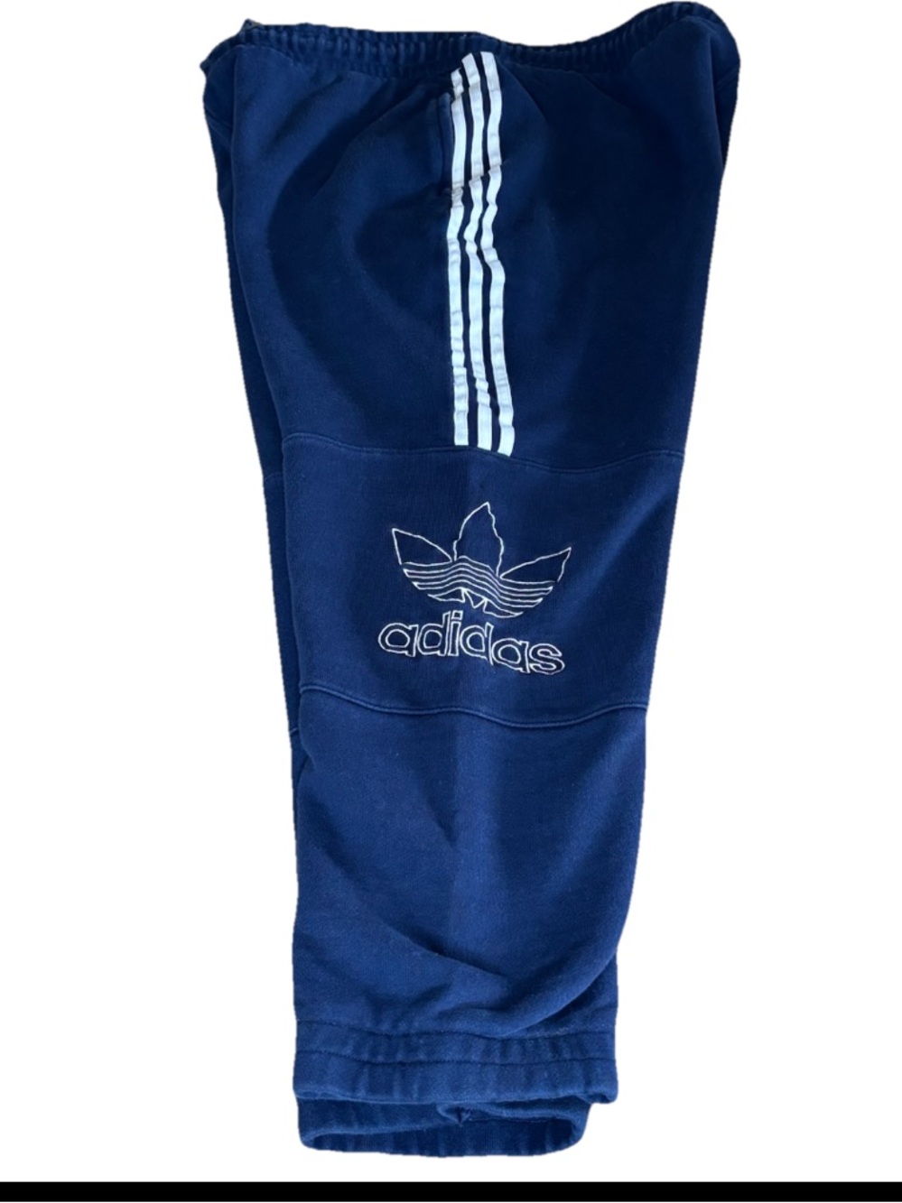 Adidas Originals Outline Cotton Sweatpants Navy Blue